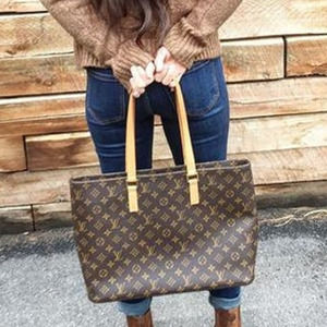 💎✨BEAUTIFUL✨💎Authentic Louis Vuitton Monogram Luco Tote Bag